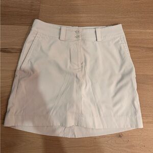 Nike Women's Light Cream Golf Skort